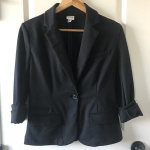 Black ponte blazer